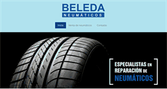 Desktop Screenshot of beledaneumaticos.com