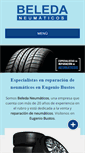 Mobile Screenshot of beledaneumaticos.com